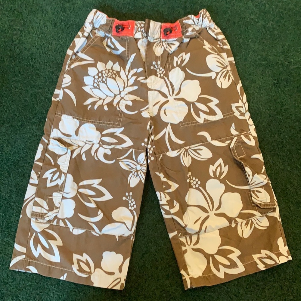 Mini Biden boys cotton long shorts